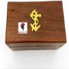 Medieval Epic 6" Handheld Brass Telescope with Wooden Box - Pirate Navigation view 4