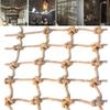 Safety Net Climbing, Climbing Nets for Kids Heavy Duty Cargo Net Rock Rope Ladder Swing Sets Climb Playground Birds Mesh Truck Trailer Nets (Size : 1 * 4m(3 * 13ft)) view 2