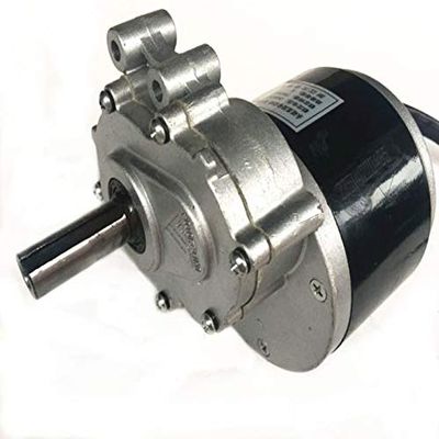 DC Motor 24V 75Rpm / 120Rpm Low Speed Brush Motor 44mm Longer Shaft Shaft Diameter 17mm Wheel Chair Used DC Gear Brushed Motor - (Speed(RPM): 75Rpm; Voltage(V): 24V)