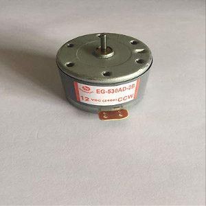 DC Motor 2400Rpm 6V 9V 12V Recorder Motor High Torque Cylinder Shaped Electric Mini DC Motor - (Speed(RPM): Cw Eg-530Ad-2F 12V)