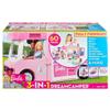 Barbie Camper, Doll Playset with 50 Accessories, Transforms into Truck, Boat & House, Includes Pool, 3-in-1 Dream Camper, GHL93 view 2