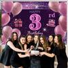 3rd Birthday Decorations for Girls IMISI Happy Birthday Banner Pink Decorations for A Party Birthday Backdrop for Women view 3