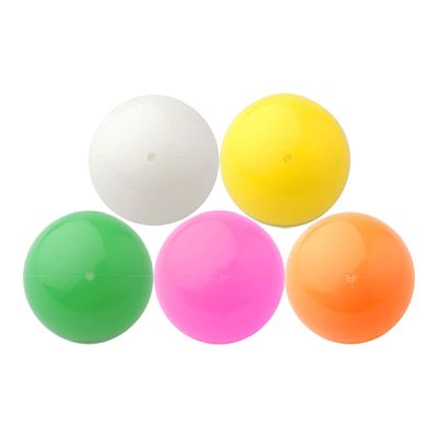 5 Pack Naranja Russian Ball 75mm Juggling Balls White Yellow Green Pink Orange