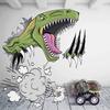 Dinosaur Toys for 3-7 Year Old Kids, Pull Back Dinosaur Cars for Kids, 4 Pack Set Car Toys, Gift Toys Dino Cars view 2