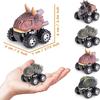 Dinosaur Toys for 3-7 Year Old Kids, Pull Back Dinosaur Cars for Kids, 4 Pack Set Car Toys, Gift Toys Dino Cars view 3