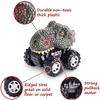 Dinosaur Toys for 3-7 Year Old Kids, Pull Back Dinosaur Cars for Kids, 4 Pack Set Car Toys, Gift Toys Dino Cars view 4