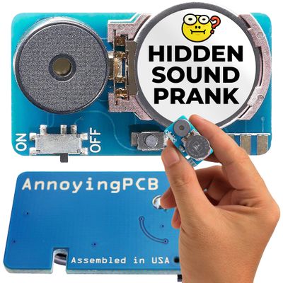 AnnoyingPCB - The Prank Device That Wont Stop Beeping for 3 Years