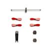 POWERUP Spare Parts Kit 4.0 - Extra Parts for The 4.0 Flying Smartphone-Powered Paper Plane Kit. view 1