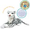 TigerHart Sinovia The Snow Leopard - 17 Inch Stuffed Animal Plush Snow Cat view 2
