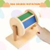 Adena Montessori Full-Size Spinning Drum Montessori Toys for Infant 6 - 12 Months 1 Year Old Babies Toddlers (Typical) view 4