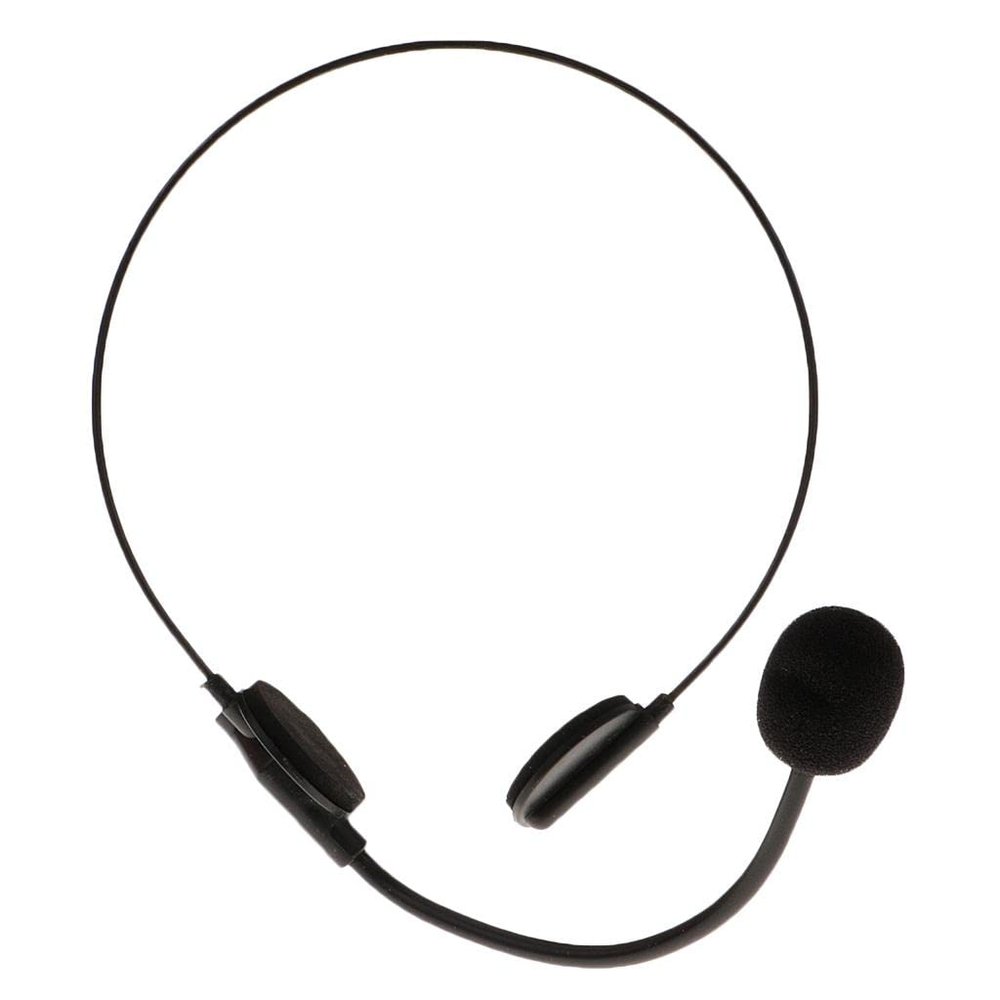 menolana Novelty Black Mic Headset Toy Men Women Party Cosplay Costume Prop Gift
