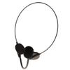menolana Novelty Black Mic Headset Toy Men Women Party Cosplay Costume Prop Gift view 4