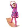 NUTTY TOYS Montessori Wooden Wobble Board for Kids & Adults - 35" 100% Natural Wood Balance Board Toddler Balancing Toy Unique Boy & Girl Open Ended Toy Best Christmas Stocking Stuffer Gifts Idea 2025 view 1