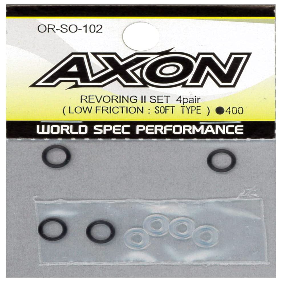 REVORINGII OR-SO-102 SET 4 Pairs (LOW FRICTION: SOFT TYPE)