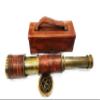 Brass Telescope 19" London Antique Replica Spyglass Scope High Resolution DF Lens Brilliant Magnification view 3