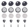 Share Goo RC Car 4 White LED Headlights with Light Cover Lampshade Compatible with HSP HPI Traxxas Axial SCX10 D90 Tamiya CC01 RC Crawler Car view 4