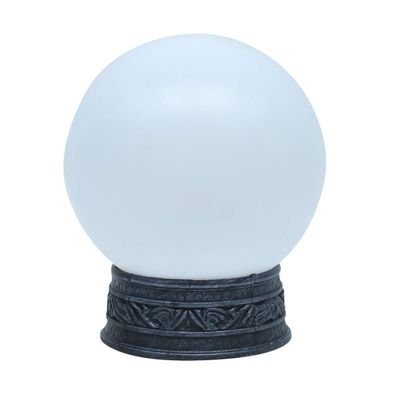 TG,LLC Treasure Gurus Glowing LED Light Up Magic Crystal Ball Flash Witch Wizard Orb Halloween Party Decor Haunted House Prop