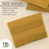 BAZIC Products Modeling Clay Orange Color 1 LB, Modeling Dough Art Craft Non Toxic Gift for Artist, Bulk for Classroom, 1-Pack view 2