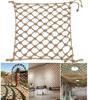 Hynet Cargo Netting, Climbing Safety Net Rope Ladder Net Protection Fence Decor Balcony Protective Net Swing Treehouse Playground Pets Fall Protection (Size : 3 * 3m(10 * 10ft)) view 1