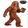 Fun Costumes Kid's Jack Links Sasquatch Costume, Big Foot Jumpsuit Halloween Costume, X-Large view 2