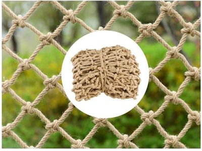 Hynet Rope Netting for Kids, Playground Climbing Safety Net Child Protection Fence Decor Woven Rope Truck Cargo Trailer Netting Net Pets Toys Garden Swing (Size : 4 * 4m(13 * 13ft))