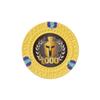 Versa Games Spartan Clay Poker Chips in 13.5g Weight Pack of 50 (Choose Colors) (Yellow) view 1