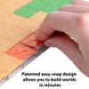 Monster Adventure Terrain- 50pc Wavy Lava Tile Expansion Pack- Hand-Painted 1x1 - Tile Set- Creates Amazing Tabletop Terrain in Minute- Customize Your D&D and Pathfinder Dungeons view 2
