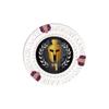 Versa Games Spartan Clay Poker Chips in 13.5g Weight Pack of 50 (Choose Colors) (White) view 1
