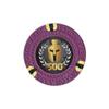 Versa Games Spartan Clay Poker Chips in 13.5g Weight Pack of 50 (Choose Colors) (Purple) view 1