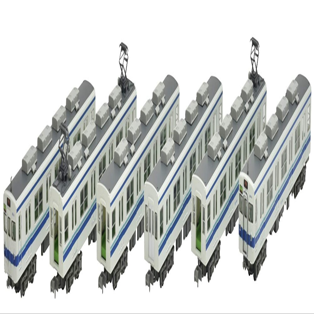 Railway Collection, Tobu Railway 8000 Series, 81114, Set of 6, Diorama Supplies (Manufacturer's First Edition, Limited Production)