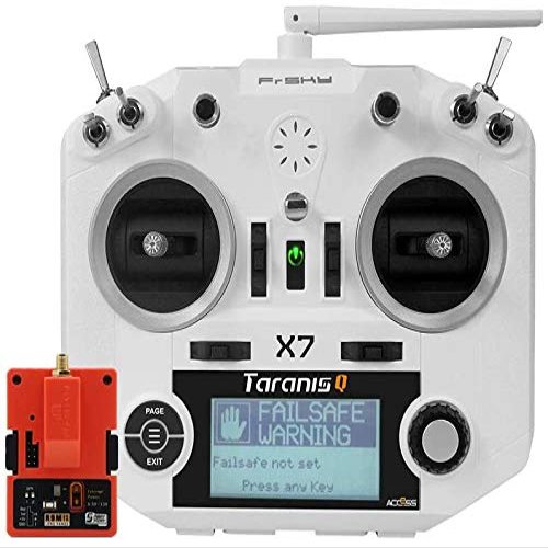 FrSky Taranis Q X7 Access 2.4GHz 24CH Mode2 Transmitter with R9M 2019 Long Range Module - White
