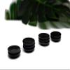 1shopforyou 10-Piece Mini Black Ceramic Plates Set  Miniature Dollhouse Kitchenware for Dining Table Display, Food Styling, and Decorative Crafts view 3
