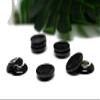 1shopforyou 10-Piece Mini Black Ceramic Plates Set  Miniature Dollhouse Kitchenware for Dining Table Display, Food Styling, and Decorative Crafts view 4