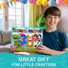 Craftikit 20 Award-Winning Animal Toddler Arts and Crafts for Kids Ages 3-10 Years, All-Inclusive Animal Craft Kits, Fun Toddler Craft Box for Girls, Boys in Preschool view 2