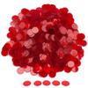 GSE Games & Sports Expert Red Bingo Chips, 1,000 Pieces 3/4-Inch High-Contrast Transparent Counting Chips for Bingo Games, Parties view 1