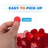 GSE Games & Sports Expert Red Bingo Chips, 1,000 Pieces 3/4-Inch High-Contrast Transparent Counting Chips for Bingo Games, Parties view 2