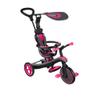 Globber 4-in-1 Toddler Trike Push Bike Stroller  Learning Tricycle for Toddlers Converts Into Balance Bike  Safe Outdoor Ride On Toys for Kids (Pink) view 1