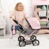 Bayer: 4-in-1 Toy Baby Doll Pram Stroller Cosy Set - Dolls Up to 18" (Pink/Grey) | Baby Dolls | Pretend | Dress up | Accessory view 2