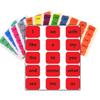 Royalty Essentials Sight Words Word Stickers Educational Learning Stickers for Classroom Homeschool Resource Study Aid Word Flash Cards Learning Stickers (Words Pack) view 1