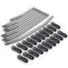 10pcs/Set Stainless Steel Steering Link Rod Linkage Set for Axial SCX10 Crawler view 3