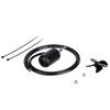 01 Black RC Thruster, Waterproof Motor, Eco-Friendly for Support 2-6S view 1
