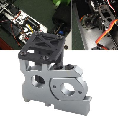 Motor Base Mounting Parts, Electric Vehicle Brushless Motor Mounting Holder with Fixed Mount for 1/8 RC Car Accessory 1/8 Scale Rc Motor Mount Conversion Kit Brushless Motor