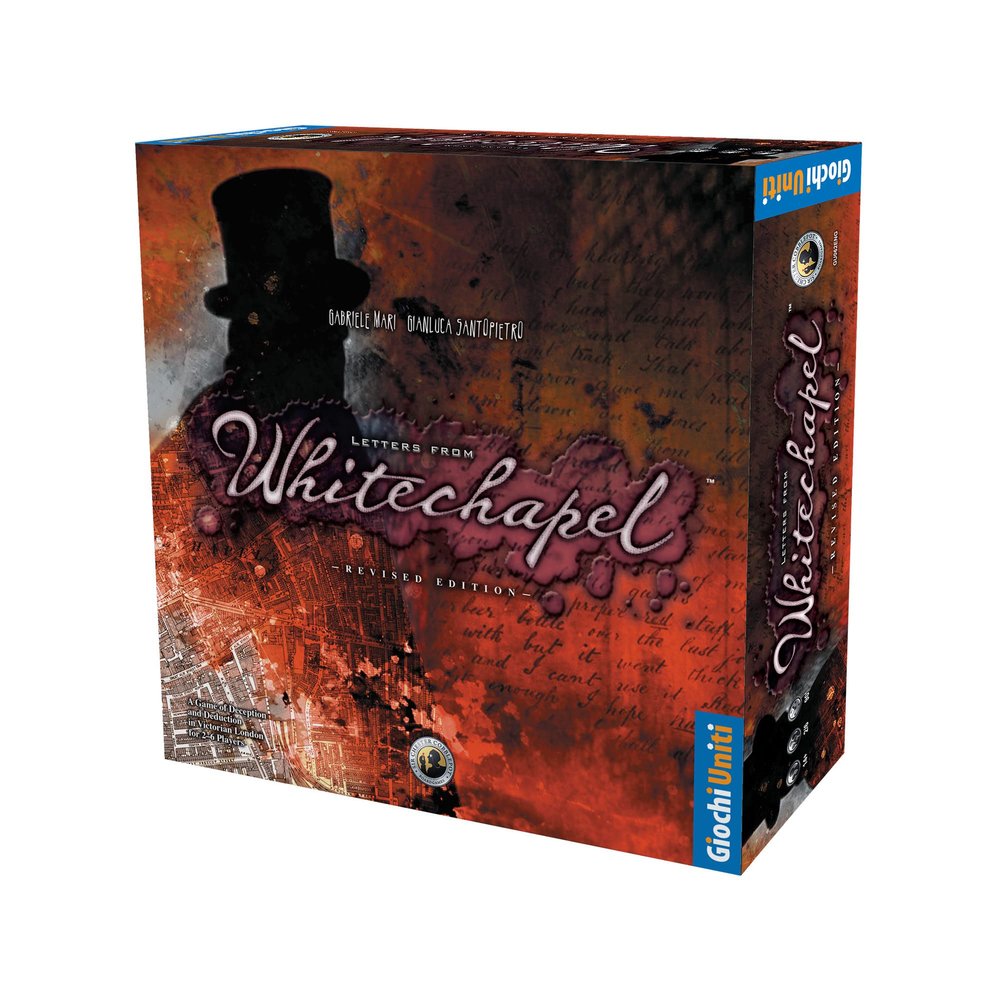 Letters from Whitechapel Board Game Revised Edition | Strategy Game for Teens and Adults | Detective Board Game | Ages 13 and up | 2 to 6 Players | Average Playtime 90 Minutes | Made by Giochi Uniti