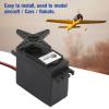 Oumefar DS04NFC 360 Degree Continuous Rotation RC Servos, 4.8V-6V Metal DC Gear Servo Motor 5.5kg/cm RC Robot Car Aircraft Model DIY Project view 2