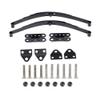Drfeify Spring Suspension Bar, Steel Leaf Spring Suspension Bar Compatible with / D90 1/10 Scale RC Crawler Car view 1