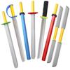 Foam Swords for Kids - 17 Inch Sword Weapons Toy 8 Pack Warrior Knight Pretend Play Set Prince Party Supplies Gift Toys Boys & Girls view 1