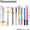 Foam Swords for Kids - 17 Inch Sword Weapons Toy 8 Pack Warrior Knight Pretend Play Set Prince Party Supplies Gift Toys Boys & Girls view 2
