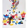 Simba Blox 104114200 Building Blocks for Children 3 Years and Above Set of 8 with Base Plate Fully Compatible Assorted Colours Black Red White Yellow Blue view 4