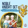 Liontouch - Noble Knight Foam Swords & Shields For Two Kids, Blue/Red  Age 3-8 years | Durable & Safe Foam Medieval Toy Set | Weapons & Battle Accessories For Pretend Play, Dress Up & Knight Costumes view 2