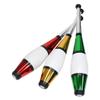 Zeekio Pegasus Juggling Club Set - Premium Quality - Beginner to Pro - Set of 3 (Red/Gold/Green) view 1